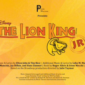 Disneys’s The Lion King Jr